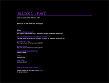 Tablet Screenshot of minki.net